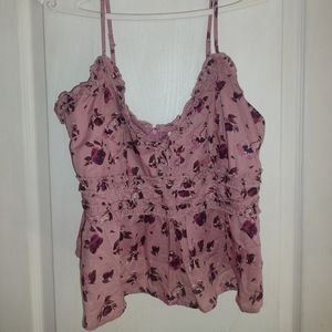 New Francescas purple floral top